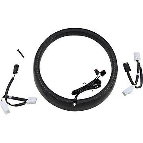 Custom Dynamics PB-7TR-AW-2B Black ProBEAM Turn Signal Ring Trim 06-13 Touring