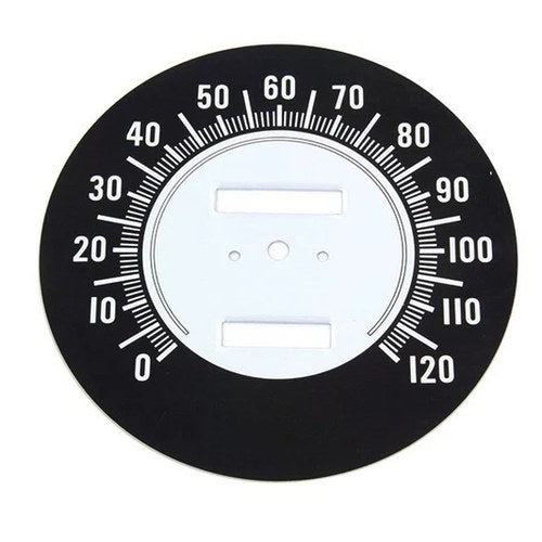V-Twin 39-0465 Speedometer Tin Face for 1968 FL