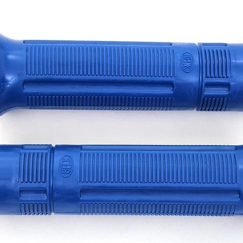 V-Twin 28-0958 Blue Beck Plastic Hand Grip Set for Early Harley