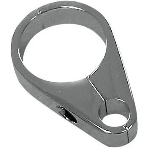 Drag Specialties 0658-0035 Chrome Clutch Cable Clamp for 1-1/4" Bars