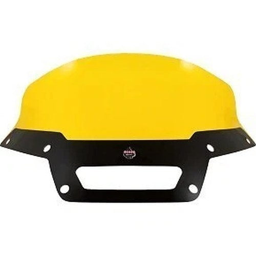 Klock Werks KWW-02-0624 Kolor Flare Sport Windshield- 6" - Yellow - Fxlrst