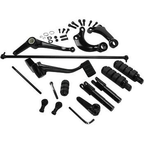 Drag Specialties 1622-0349 Black Forward Control Kit for 04-13 Sportster