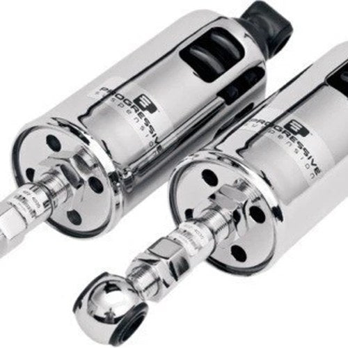 Progressive Suspension 422 Series Standard Rear Shocks Chrome 422-4035C