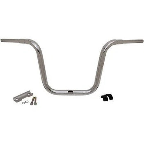 LA Choppers Chrome 14" 1-1/2" Grande Traditional Ape Hanger Handlebar 15-22 Fltr