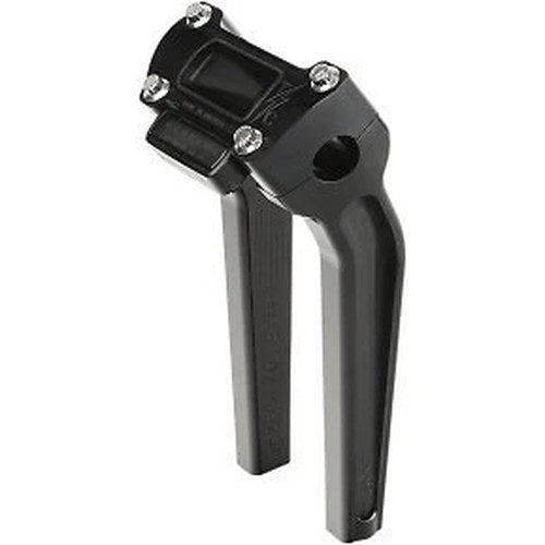 Thrashin TSC-9500-1 Black 9.5" Pull Back Handlebar Riser w Gauge Cutout