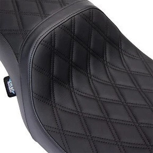 Drag Specialties 0801-1490 Performance Predator 2Up Seat-Backrest - Flh '08-'23