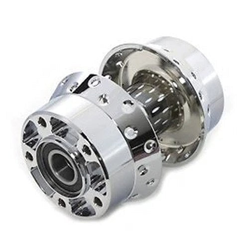 V-Twin 45-0786 Chrome Front Wheel Hub 25mm Bearings