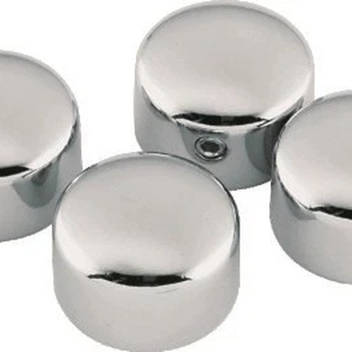 Biker's Choice 493371 Chrome Head Bolt Covers for Softail Dyna Fxr Touring 84-17
