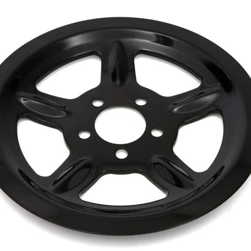 V-Twin 42-1132 Black Cover for Rear 68 Tooth Pulley Harley Sportster 04-22