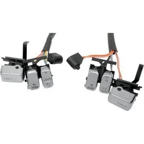 Drag Specialties 0616-0053 Chrome Handlebar Switch Kit