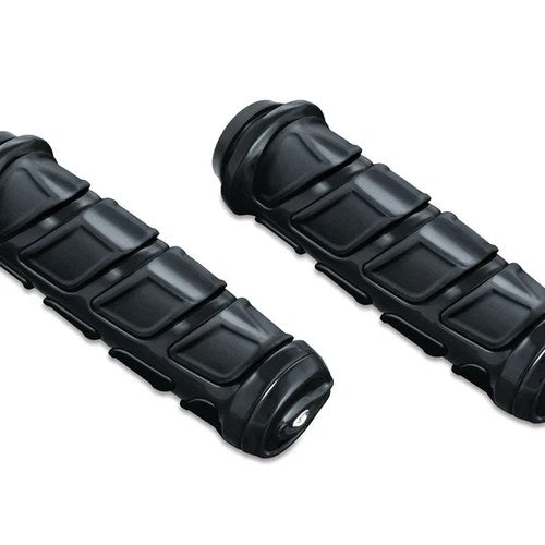 Kuryakyn 6353 Black Kinetic Iso Hand Grips for Harley Electronic Throttle