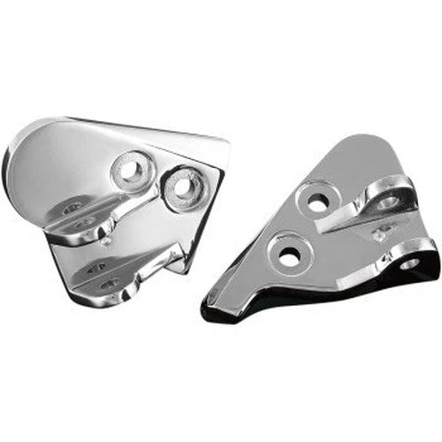 Kuryakyn 4544 Chrome Drivers Footpeg Mounts