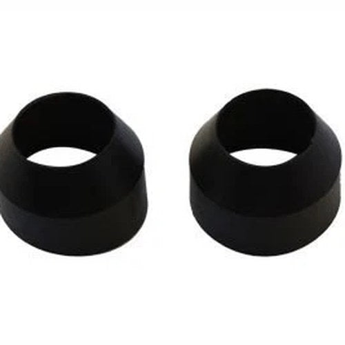V-Twin 28-0902 35mm Rubber Fork Boots Black