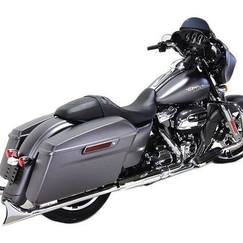 V-Twin 30-0958 M8 36" Straight Fishtail Exhaust Extension Set Chrome