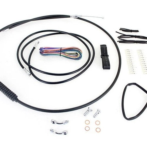 V-Twin 36-1605 12"-14" Handlebar Cable and Brake Line Kit