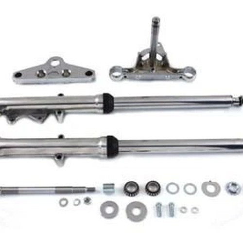 V-Twin 24-9949 Fork Assembly with Polished Sliders