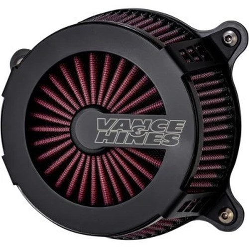 Vance & Hines 40366 Black VO2 Cage Fighter Air Cleaner for 17-23 Touring