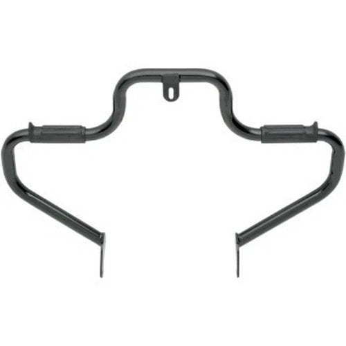 Lindby Black Front Multibar Highway Bar for Harley Fxd 91-17 w/ Mid Controls