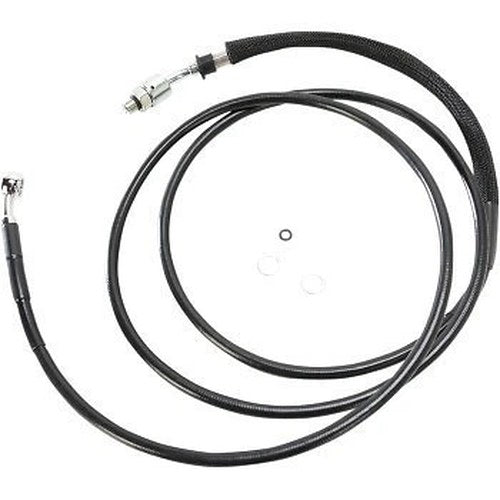 Drag Specialties 0661-0004 Vinyl Coated Stainless Hydraulic Clutch Line +6"