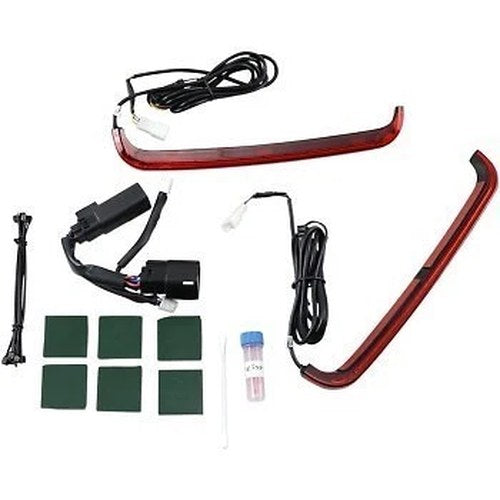 Custom Dynamics Red Non-Sequential Low-Profile Bagz LED Lights 10-13 FLHX/FLTRX