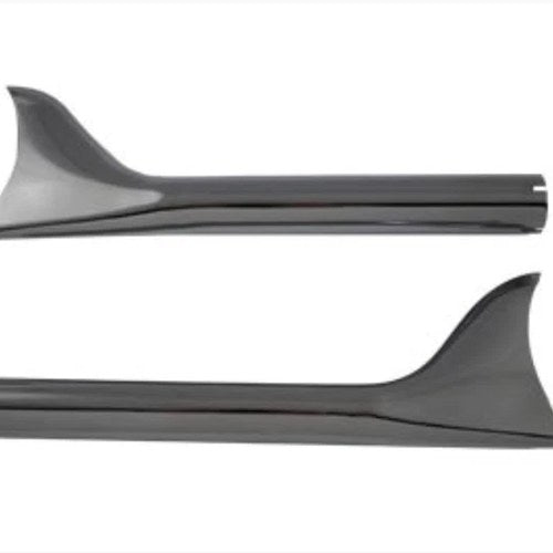 V-Twin 30-0945 Chrome Straight 18" Fishtail Extension Set for 1-3/4" Pipe