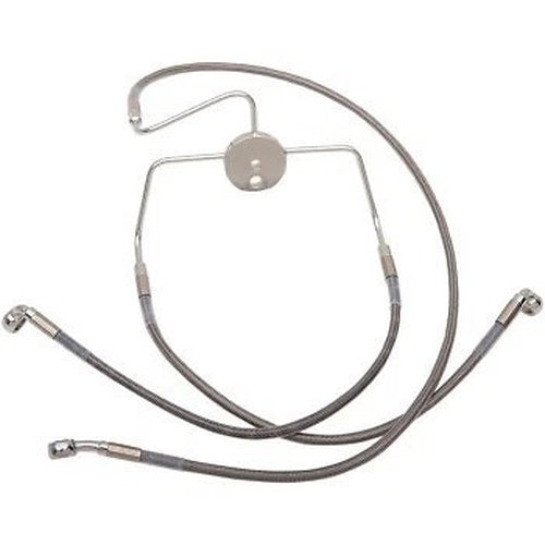 Drag Specialties 1741-2637 Extended Length Stainless Steel Front Brake Line Kit