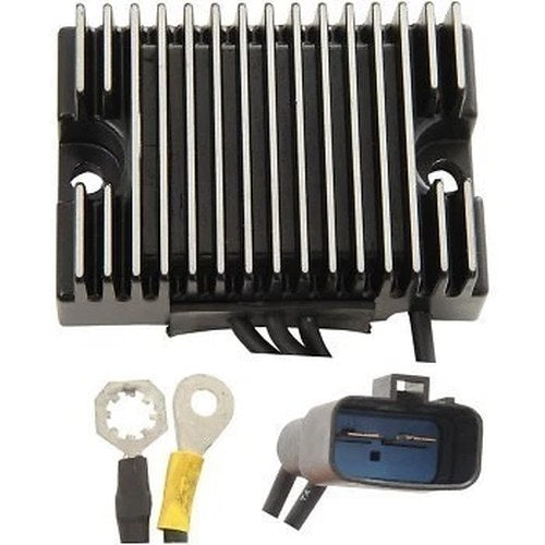 Drag Specialties 2112-0798 Black Solid-State Regulator 12V for Dyna 99-03