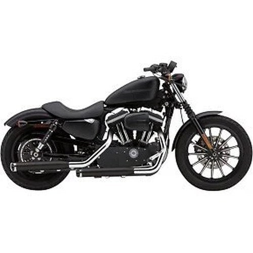 Cobra 6031RB 3" Slashcut Slip-On Mufflers XL - Black