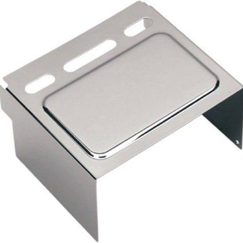 Drag Specialties DS324100 Chrome Battery Cover - 82-99 Sportster 91-96 Fxd Dyna