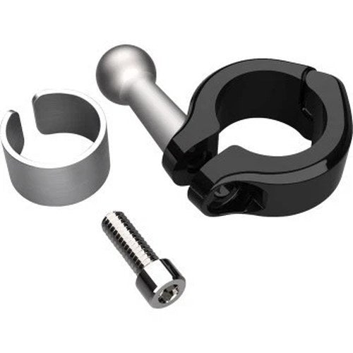 Ciro 55135 Black Gen 2 Ball Mount Clamp for 1-1/2" Handlebars