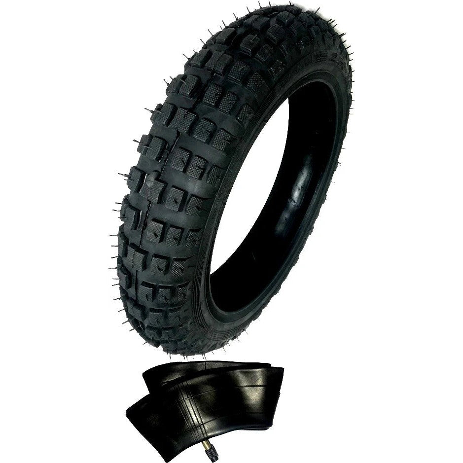 Heavy Duty Tire And Tube Straight Stem Size 2.50-10 2.50X10 For Honda CRF50F 10"