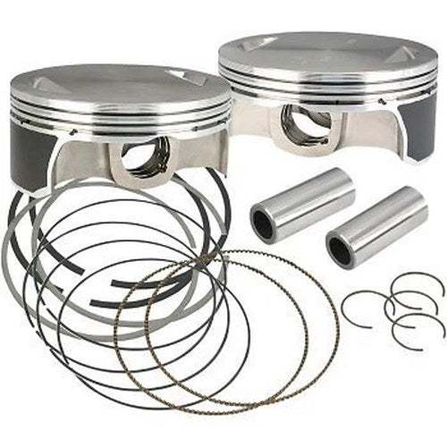 S&S Cycle +.010" Bore Forged Piston Hot Set Up Kits for S&S 111", 117", 124"