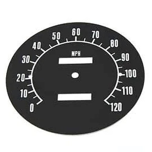 V-Twin 39-0311 Speedometer Tin Face for FL 68-80