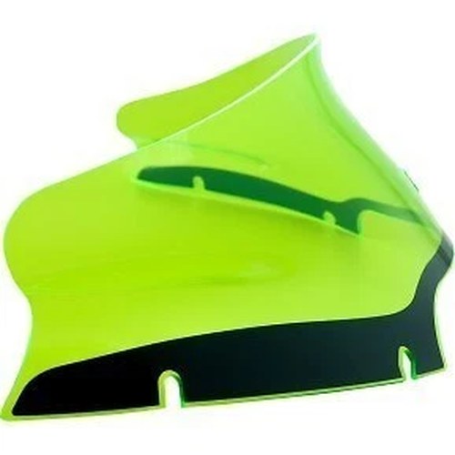 Klock Werks KWW-01-0631 Green 6" Ice Kolor Flare Windshield for 15-23 Road Glide