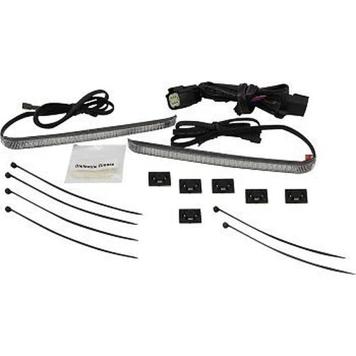 Ciro 40029 Red/Amber LED Bag Blades for 10-13 FLHX/FLHXS/FLTRXS