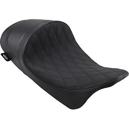 Drag Specialties 0801-1252 EZ-On Low-Profile Forward Position Solo Seat - 08-23
