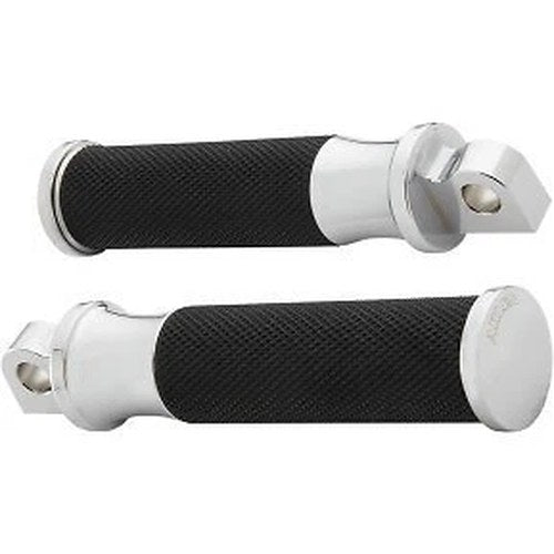 Arlen Ness 07-920 Chrome Smoothie Fusion Male-Mount Footpegs for Harley