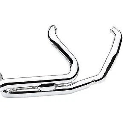 Cobra 6255DB Dual Bung Pro Chamber Headpipes- Chrome