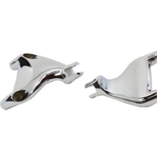 V-Twin 27-1564 Chrome Passenger Foot Peg Brackets / Mounts for 04-13 Sportster