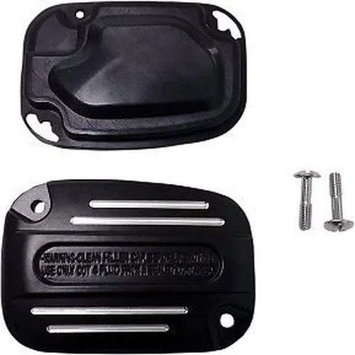 Drag Specialties 0612-0473 Black Hydraulic Clutch Master Cylinder Cover