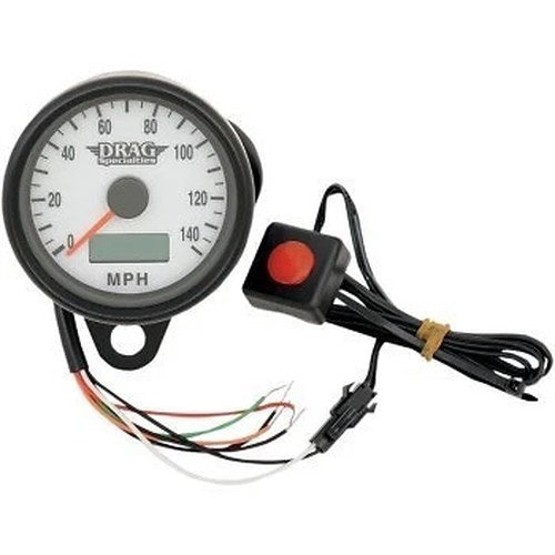 Drag Specialties 2210-0258 Programmable Mini Electronic Speedometer