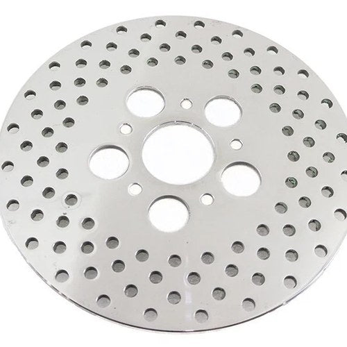 V-Twin 23-1020 10" Drilled Front Brake Disc