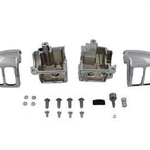 V-Twin 26-2175 Handlebar Switch Housing Kit Chrome