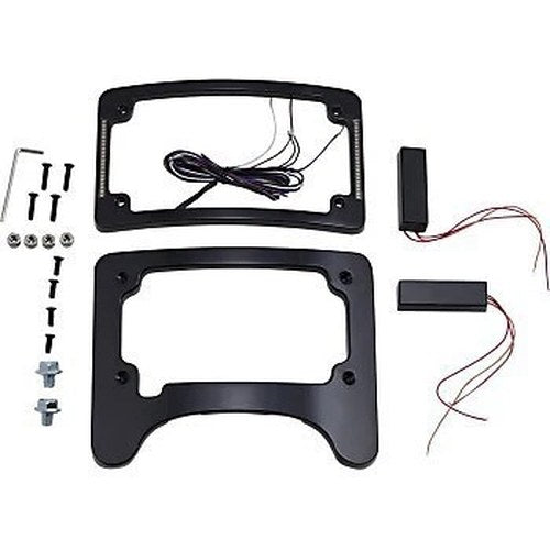 Custom Dynamics Black LED Turn Signal Eliminator Tri Radius Frame 99-13 Touring