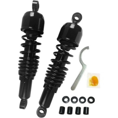 Drag Specialties 1310-1836 Black 12.5" Shocks for Harley Sportster & Fxr 86-03