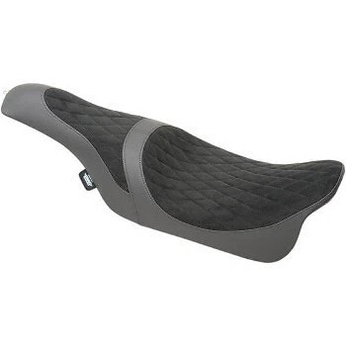 Drag Specialties Faux Suede Diamond Stitch Caballero Seat for 08-20 Touring