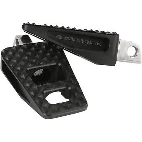 Thrashin Supply Co TSC-2020-1 Black P-54 Extra Grip Foot Pegs Harley Male Mount