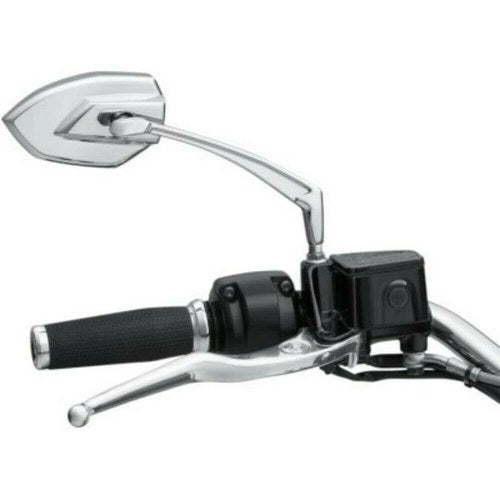 Kuryakyn 1962 Chrome Phantom Convex Pair of Mirrors for all Harley Models 65-25