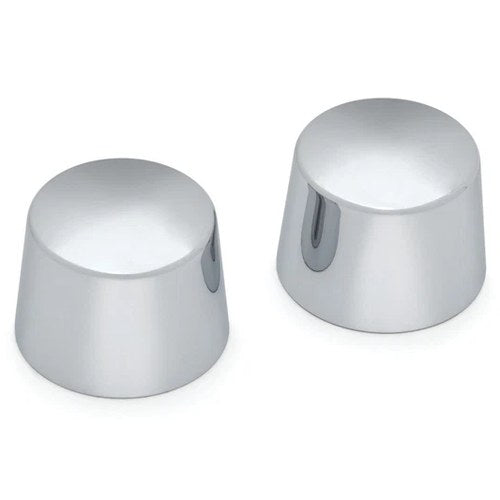 Kuryakyn 1214 Chrome Front Axle Nut Covers Harley Davidson Flt Dyna Softail