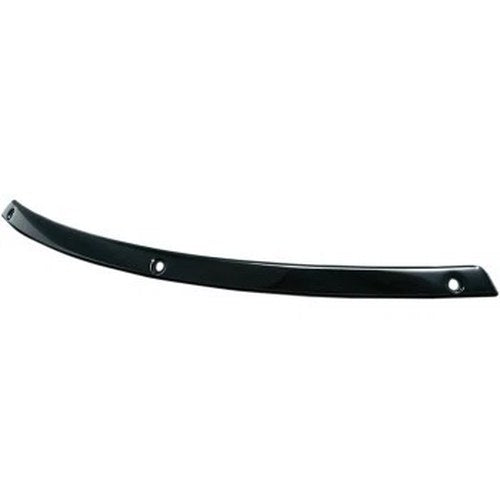 Kuryakyn 1318 Gloss Black Windshield Trim for 96-13 Batwing Harley